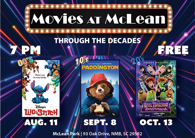 Movies at McLean with Movie images