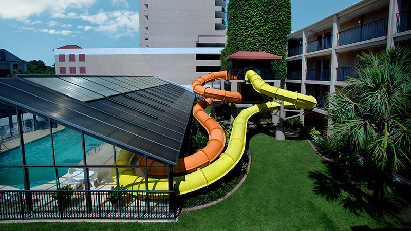 Compass Cove waterslide