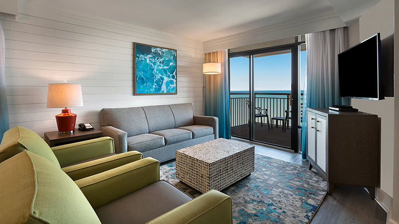 Grande Cayman interior living room