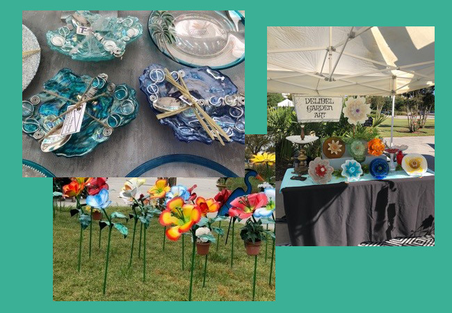 Collage of arts and crafts