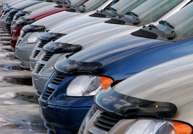 Big E Rentals - cars parked in a row