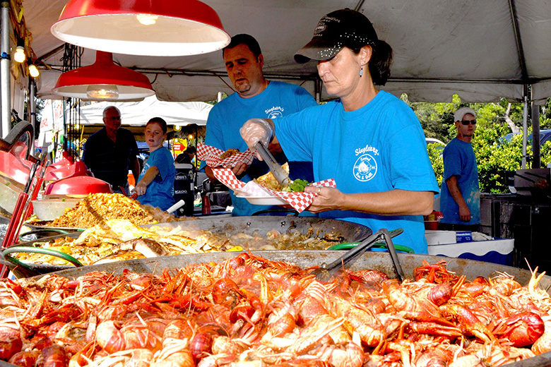 Little River ShimpFest - lots of Shrimp!