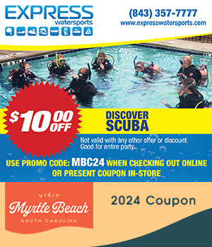 Express Watersports - $10 Off Discover Scuba | Visit Myrtle Beach