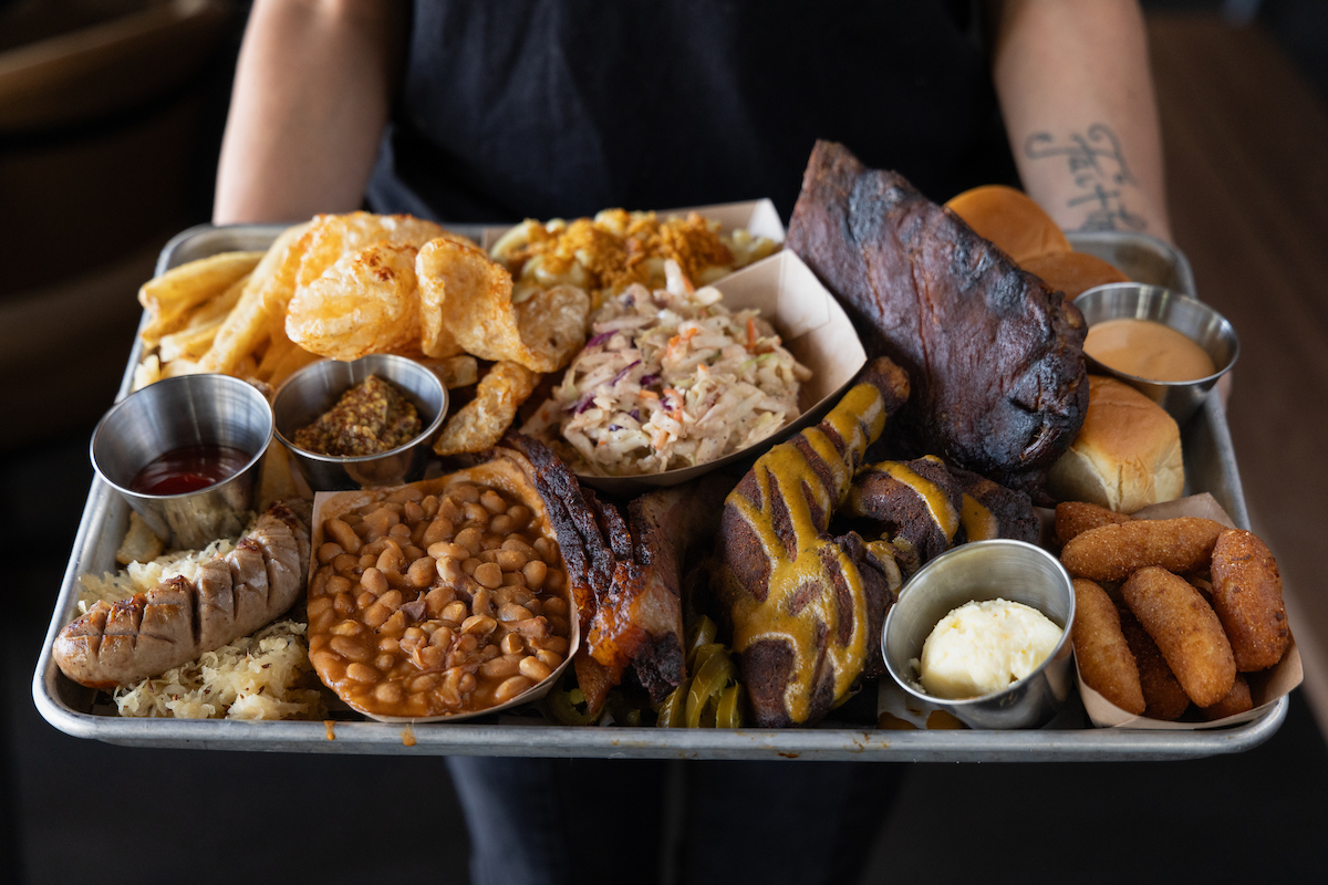 Black Drum Brewing BBQ Plate