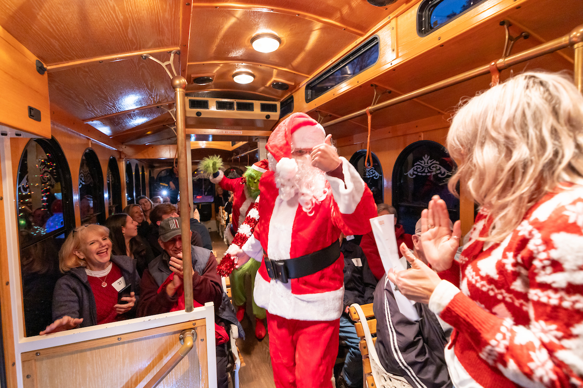 Surfside Beach Holiday Lights Trolley