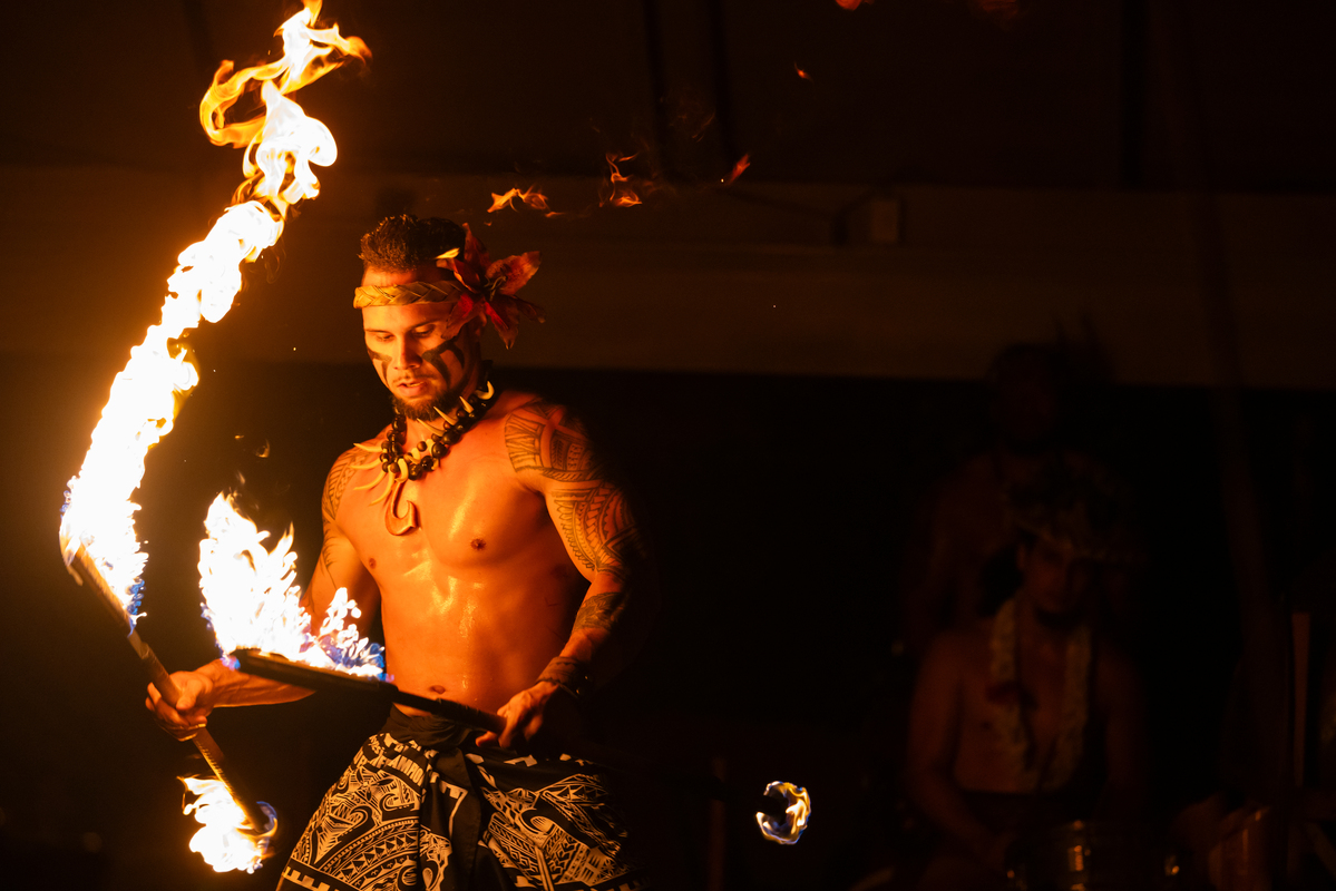Polynesian Fire Show and Luau