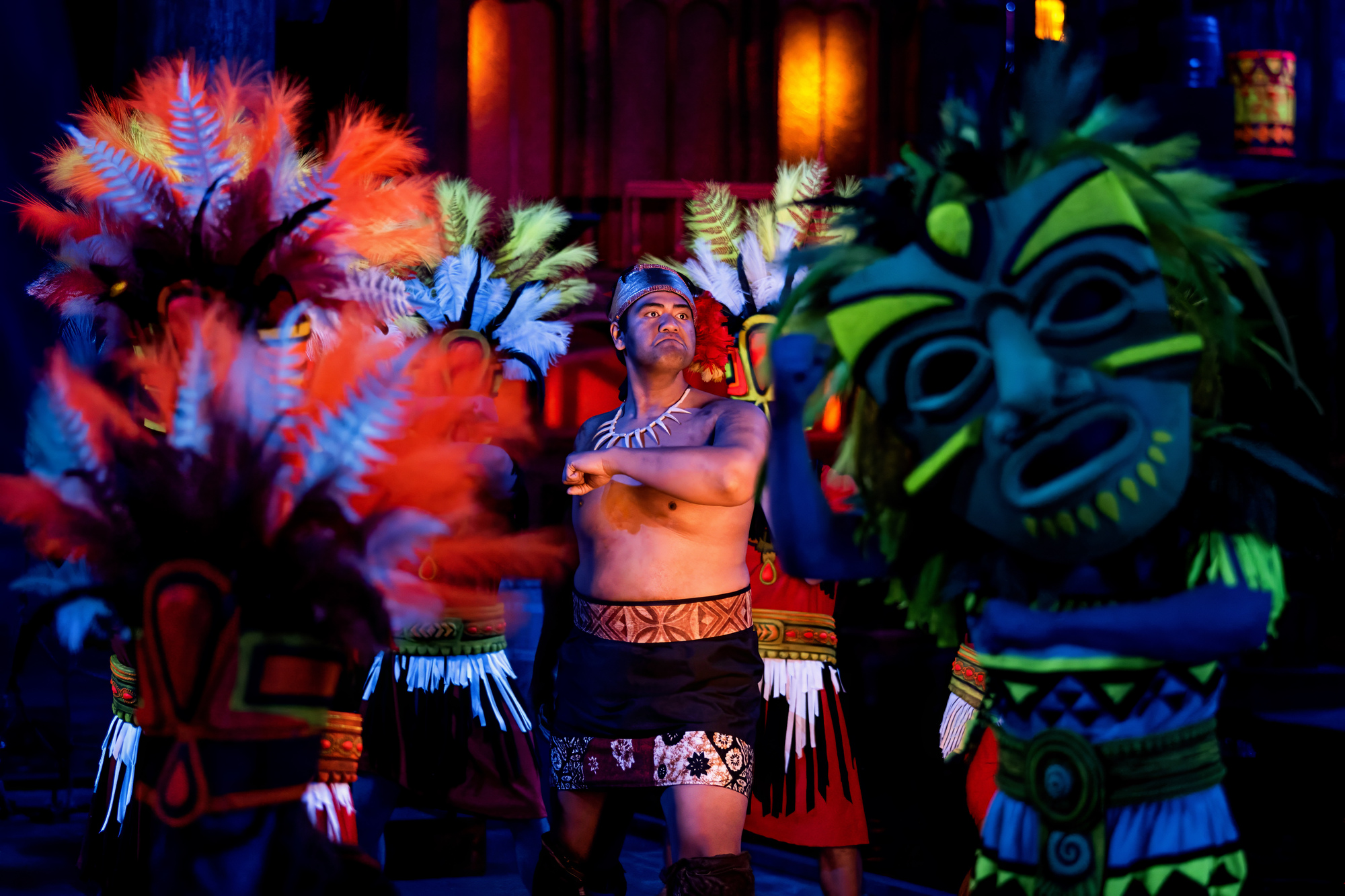 South Pacific Fire Show Pirates Voyage