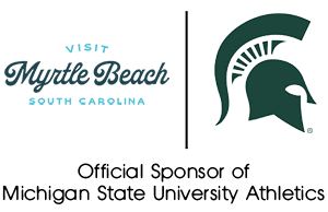 Visit Myrtle Beach: Official Sponsor of Michigan State University Athletics logo