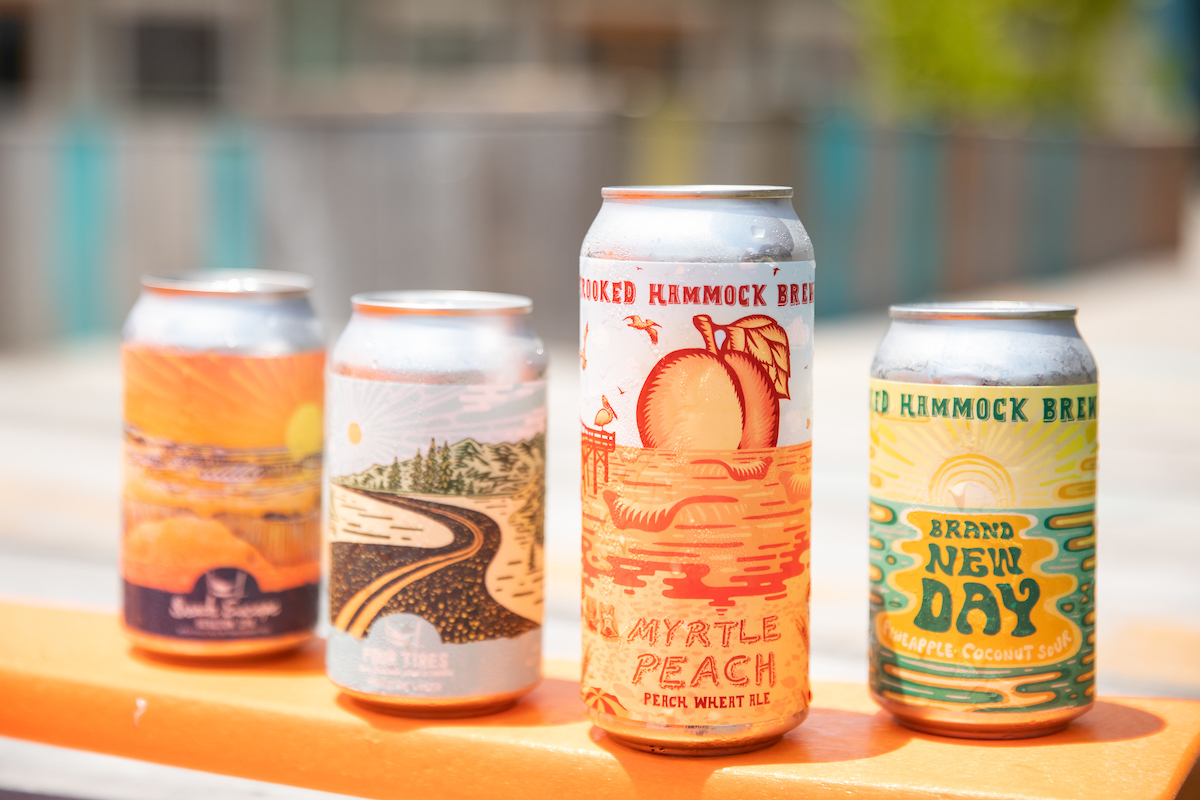 Crooked Hammock Beer Cans