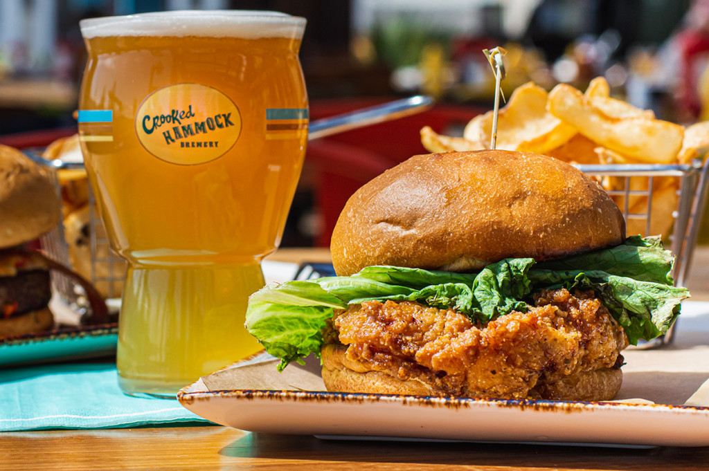 Honey Fried Chicken Sandwich