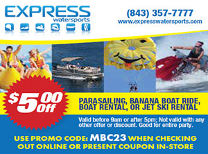 Banana Boat Express - $5 Off Banana Boat Ride
