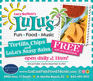 LuLu's - Free Tortilla Chips & LuLu's Sassy Salsa