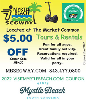 Myrtle Beach Segway - $5 Off Tours and Rentals