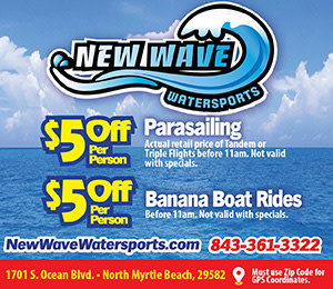 New Wave Watersports - $5 Off Parasailing & Banana Boat Rides