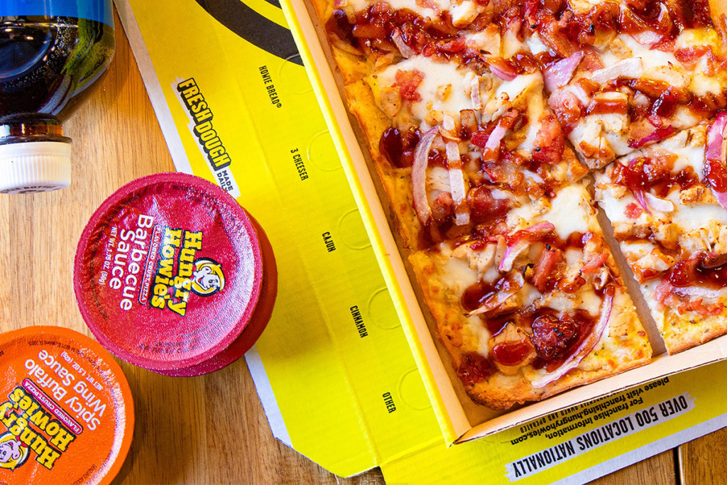 Pizza with Dips