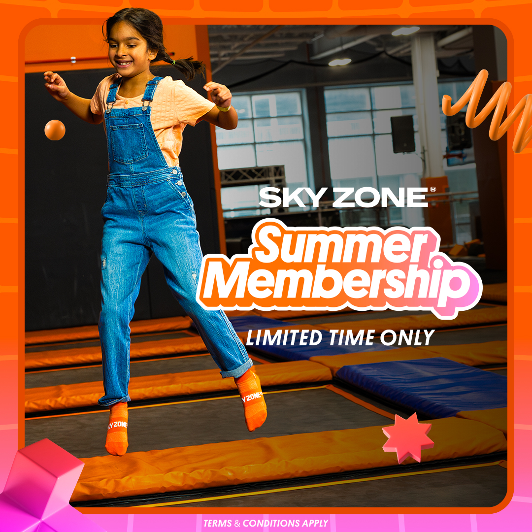 Sky Zone Myrtle Beach Summer Membership Photo