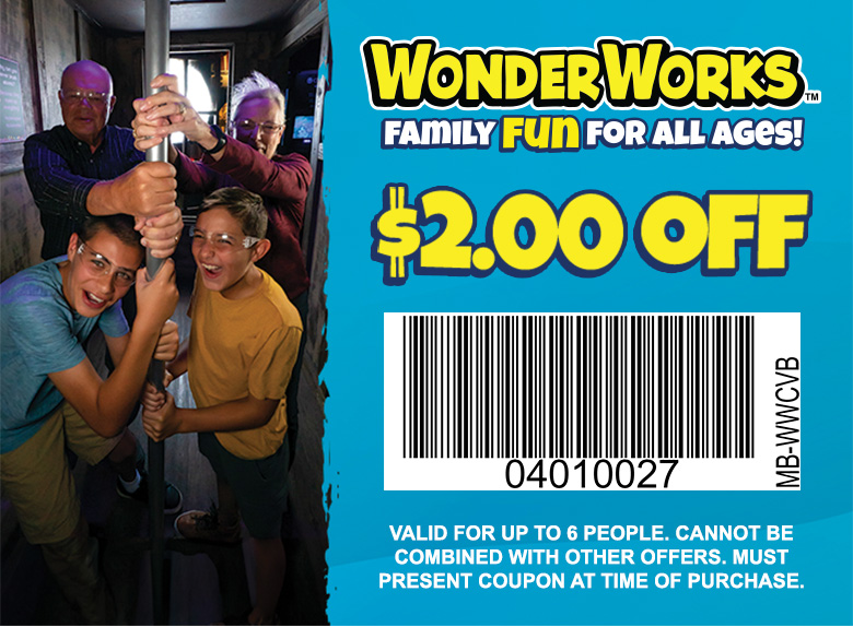 WonderWorks - $2 Off Photo