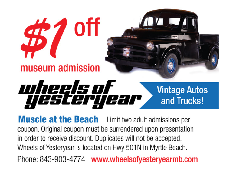 Wheels of Yesteryear - $1 Off Admission Photo