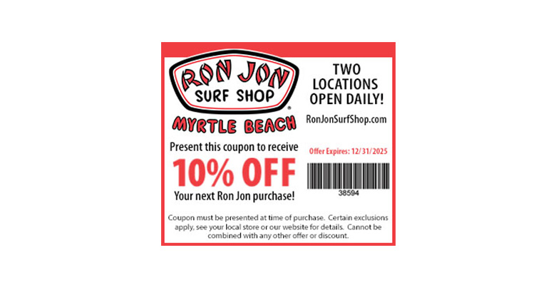 Ron Jon Surf Shop - 10% off your purchase Photo