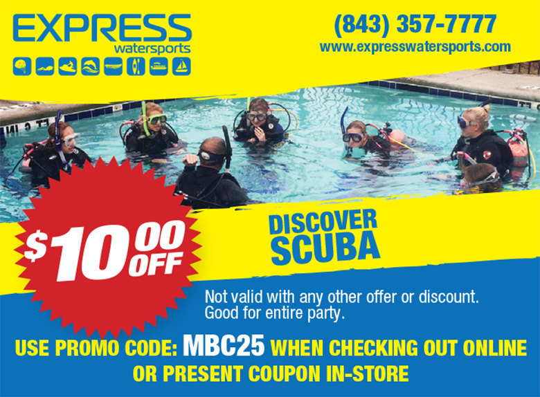 Express Watersports - $10 Off Discover Scuba Photo