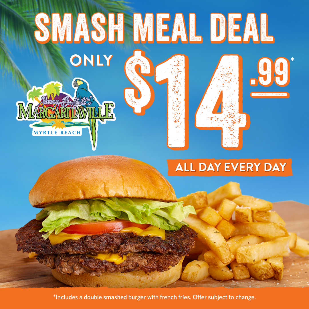 Smash Meal Deal at Margaritaville Restaurant Photo