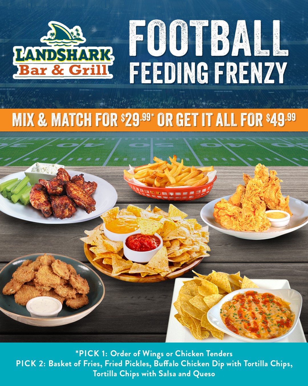 From Beach Chairs to Bleachers: Game Day at LandShark Bar & Grill Photo