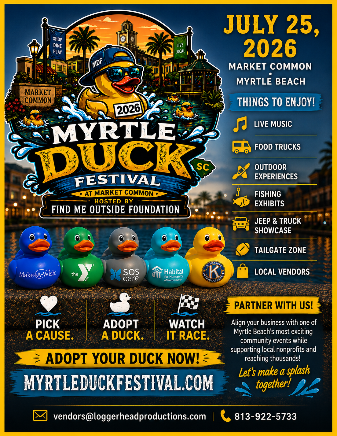 Myrtle Duck Festival at Market Common