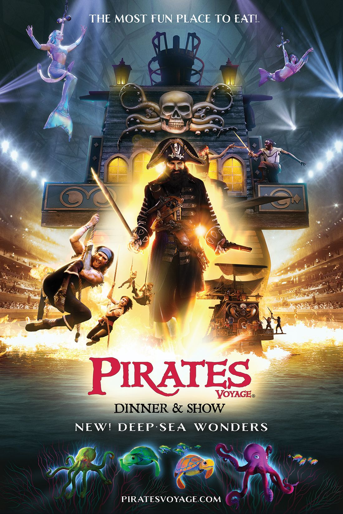 Never a dull moment at Pirates Voyage Dinner and Show Photo 2