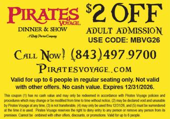 Pirates Voyage Dinner & Show - $2 Off Adult Ticket Photo