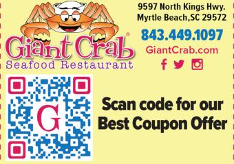 Giant Crab Seafood Restaurant - Scan for Our Best Coupon Offer Photo
