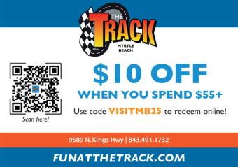 The Track Family Fun Park - $10 Off When You Spend $55+ Photo