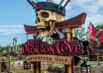 Red Dragon Cove Adventure Golf - $1 Off or Free Red Dragon ICEE Photo