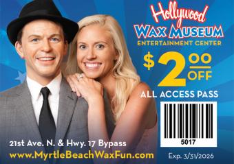 Hollywood Wax Museum - $2 Off All Access Pass Photo
