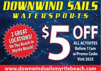 Downwind Sails Watersports - $5 Off All Activities Photo