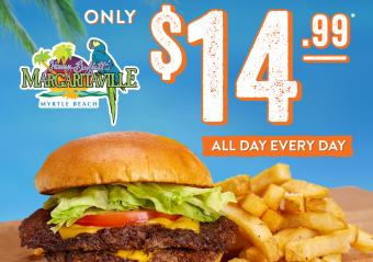 Smash Meal Deal at Margaritaville Restaurant Photo