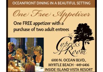 Cypress Room - One Free Appetizer Photo