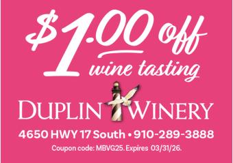 Duplin Winery - $1 Off a Wine Tasting Photo