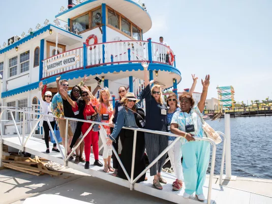 Visit Myrtle Beach Group Sales FAM tour at Barefoot Queen