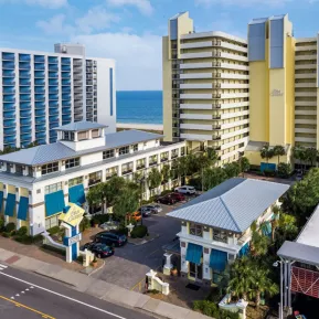 Sea Crest Oceanfront Resort aerial