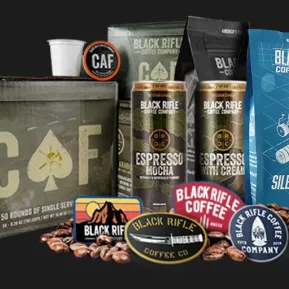 Black Rifle Coffee various coffee products