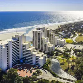 Ocean Creek Resort Aerial View
