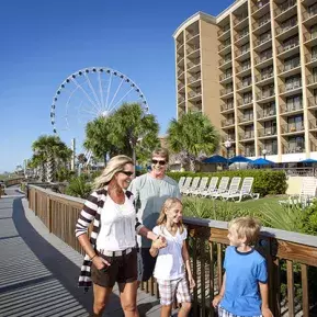 Holiday Inn at the Pavilion from the Boardwalk