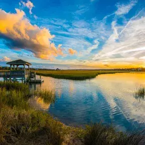 Scenic boardwalk