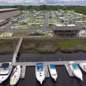 NMB RV Resort aerial view