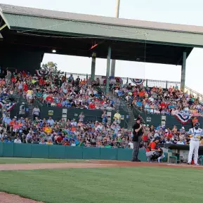 Myrtle Beach Pelicans player