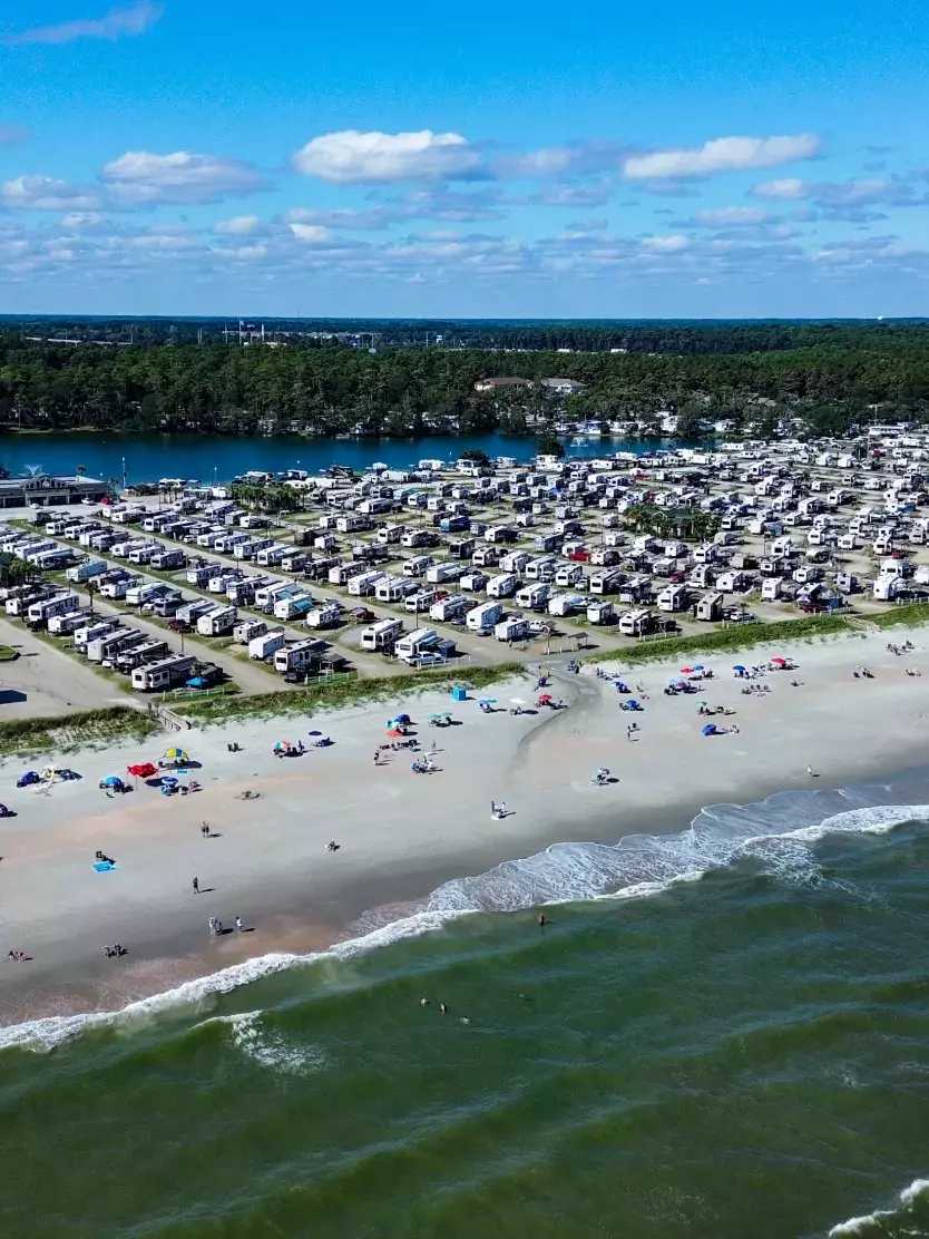 Myrtle Beach Travel Park Drone
