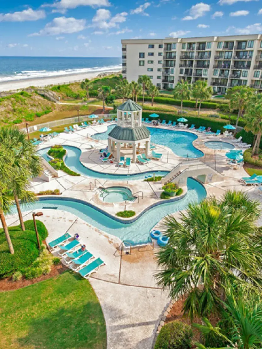 Litchfield Beach & Golf Resort oceanfront lazy river