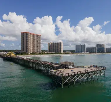 Apache Pier Done image from the Ocean