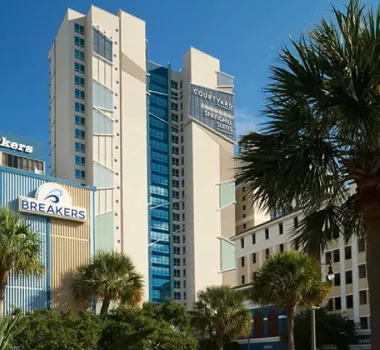 Courtyard Marriott Oceanfront Exterior of Building