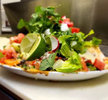Taco Salad at Sun City Cafe